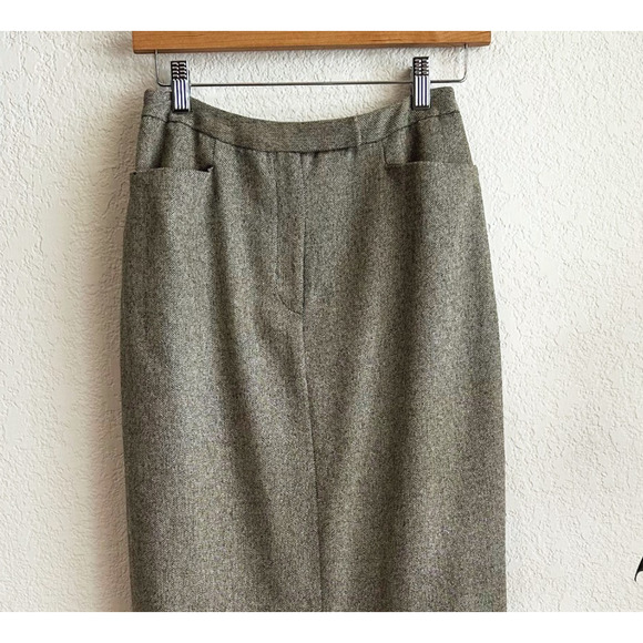 Ralph Lauren Charcoal Maxi Skirt - Picture 2 of 9